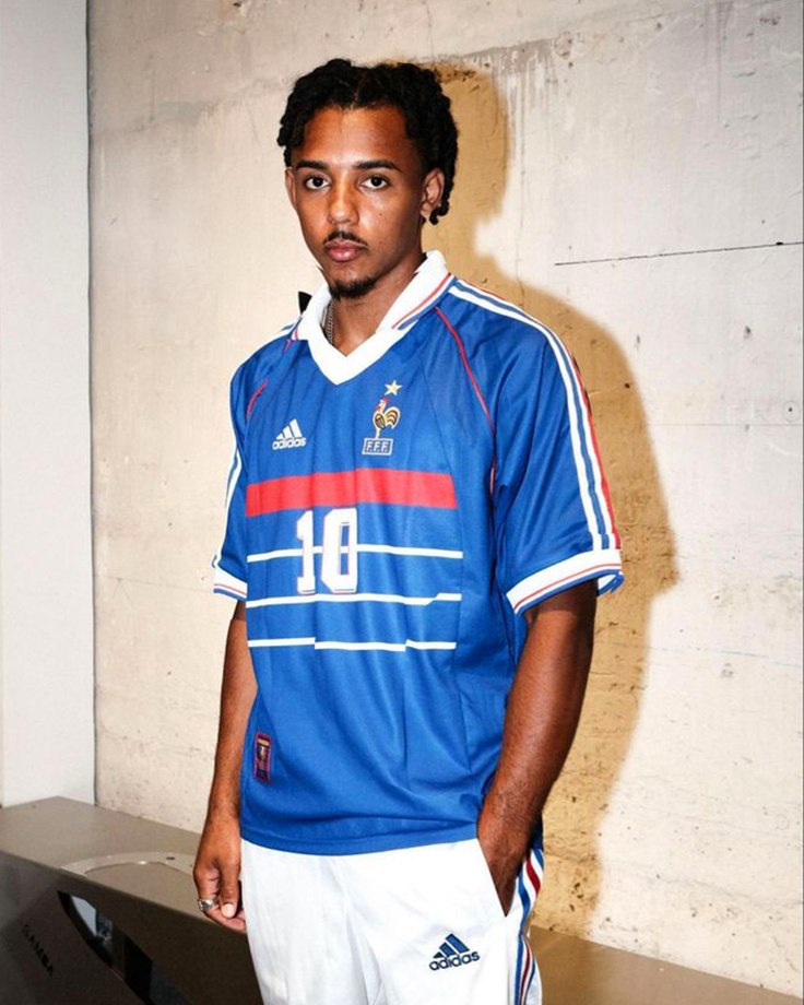 חולצה רטרו צרפת בית 1998