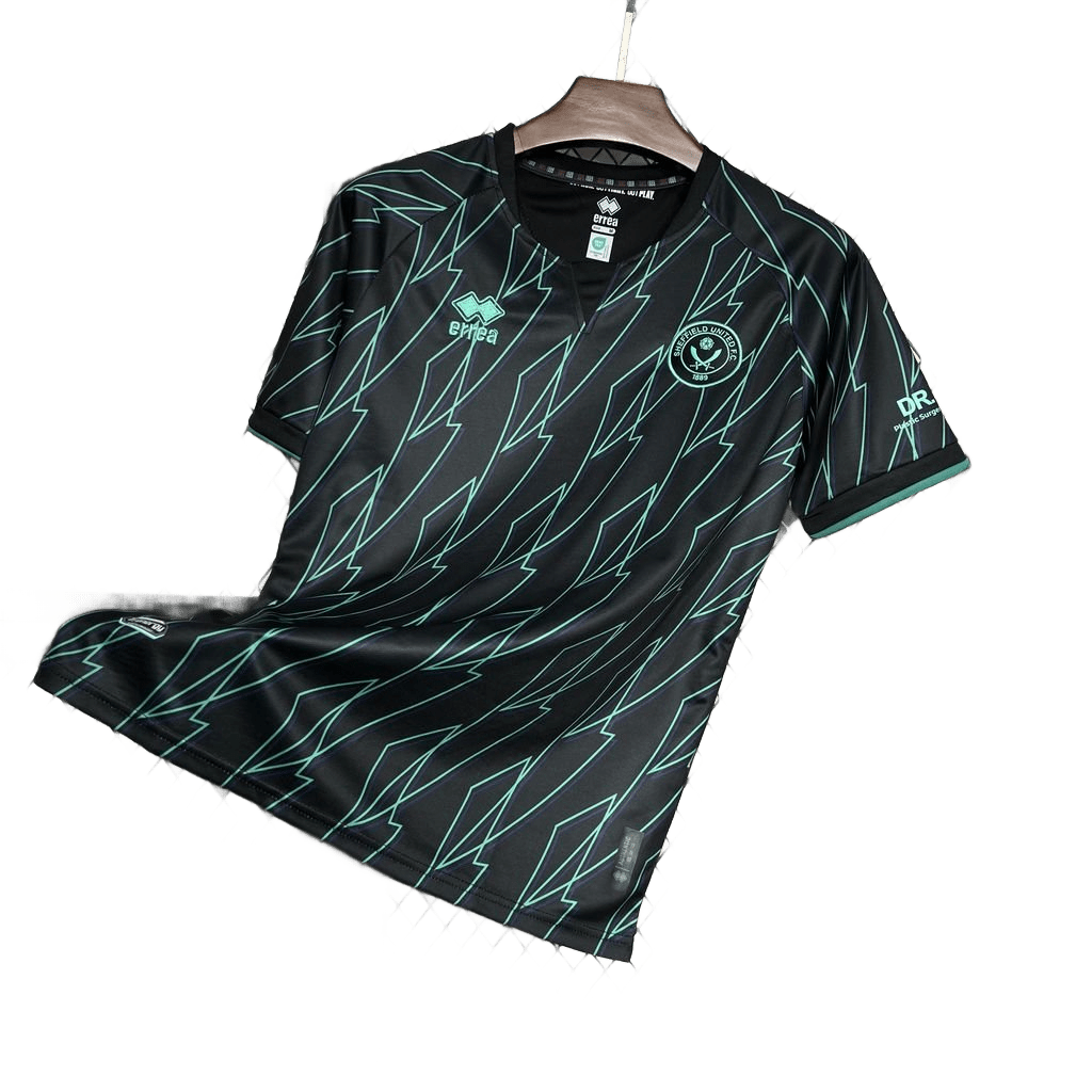 2024 - 25 חולצות שפילד יוניטד עיצוב חוץ - BEST SOURCE SNKRS