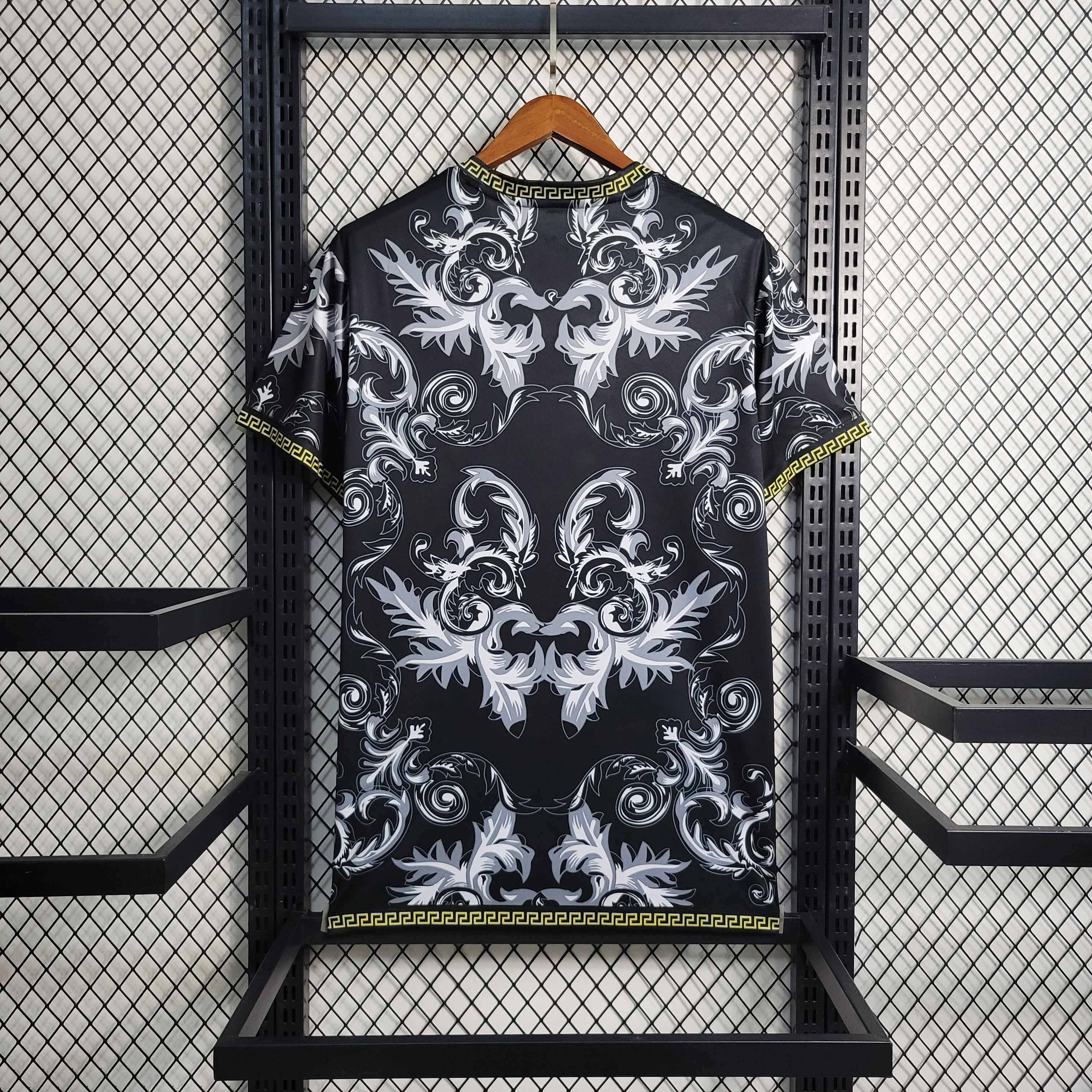 2024 חולצת כדורגל איטליה וורסאצה שחורה